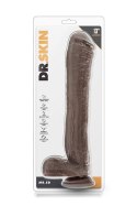 Dr. Skin Mr. Ed - 13-calowe Dildo Czekoladowe