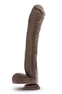 Dr. Skin Mr. Ed - 13-calowe Dildo Czekoladowe