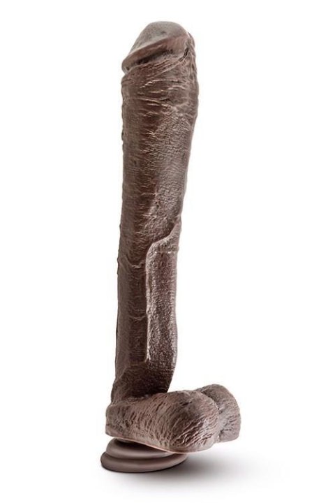 Dr. Skin Mr. Ed - 13-calowe Dildo Czekoladowe