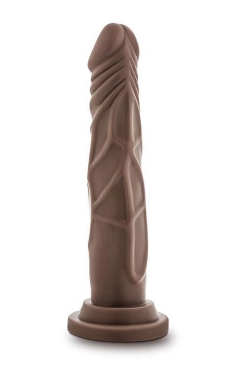 DR. SKIN Realistyczne Dildo – 7.5 cala, Czekoladowe