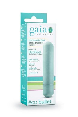 GAIA ECO BULLET AQUA - Ekologiczny Wibrator Typu Bullet