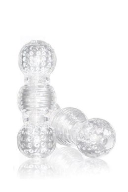 M FOR MEN Master Stroker Clear – Przeźroczysty Stymulator Penisa
