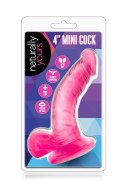 Naturally Yours: Urocze Mini Dildo 10,2 cm – Różowy Akcent