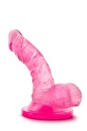Naturally Yours: Urocze Mini Dildo 10,2 cm – Różowy Akcent