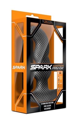 SPARK IGNITION PRV-02 CARBON FIBER: Wibrujący Plug Analny