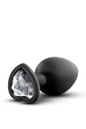 Temptasia Bling Plug Medium Black – Zmysłowy Korek Analny z Kryształkiem