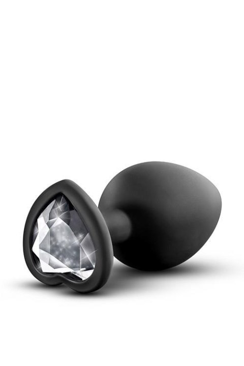 Temptasia Bling Plug Medium Black – Zmysłowy Korek Analny z Kryształkiem