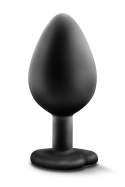Temptasia Bling Plug Medium Black – Zmysłowy Korek Analny z Kryształkiem