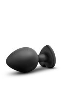 Temptasia Bling Plug Medium Black – Zmysłowy Korek Analny z Kryształkiem