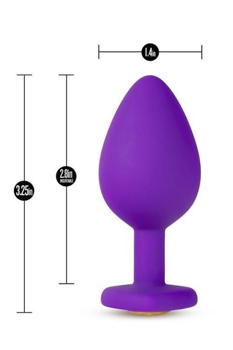 Temptasia Bling Plug Medium, Fioletowy
