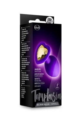 TEMPTASIA BLING PLUG – Olśniewający Fioletowy Plug Analny