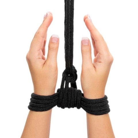 Czarna Lina do Bondage 10 Metrów
