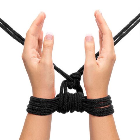 Czarna Lina do Bondage 10 Metrów