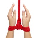 Czerwona Lina Fetyszowa do Bondage, 10 Metrów