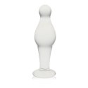 Szklany Plug Analityczny Romance Clear 11.4 cm