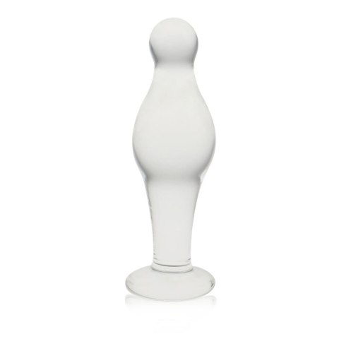 Szklany Plug Analityczny Romance Clear 11.4 cm