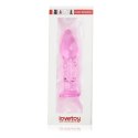 Szklany Korek Analny 5.5" – Romantyczny Róż