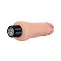 7-calowe Realistyczne Wibrujące Dildo REAL SOFTEE