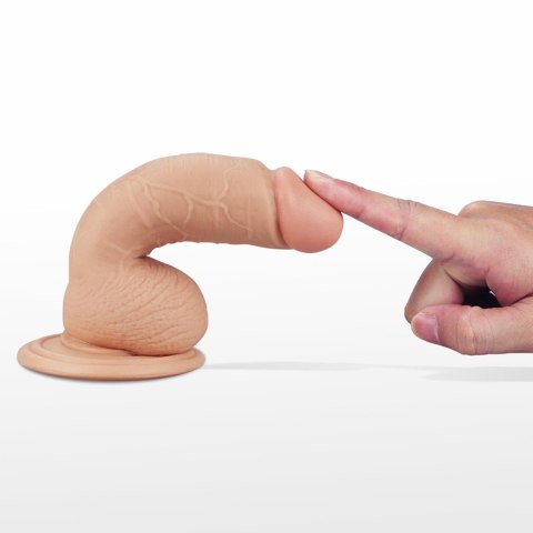 Ekstremalnie realistyczne wibrujące dildo 7 cali