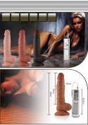 Wibrujące Dildo Real Extreme 8,5 cala – Cieliste