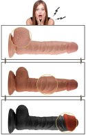 Wibrujące Dildo Real Extreme 8,5 cala – Cieliste