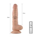 Wibrujące Dildo Real Extreme 8,5 cala – Cieliste