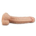 8.5-calowe Realistyczne Dildo Wibrujące w Cielistym Odcieniu