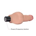 Realistyczne Dildo Wibrujące z Cyber Skóry, 20 cm