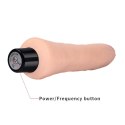 Realistyczne Wibrujące Dildo REAL SOFTEE Cyber Skóra 23 cm