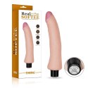 Realistyczne Wibrujące Dildo REAL SOFTEE Cyber Skóra 23 cm