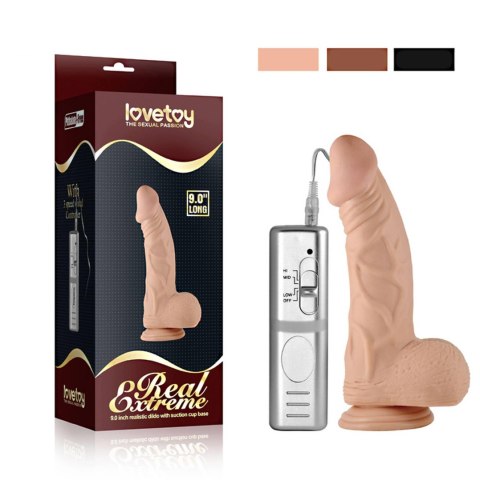 Realistyczne Wibrujące Dildo 'Extreme' (9 cali)