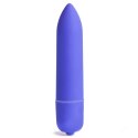 Wibrator punktowy X-Basic Bullet Long - 10 trybów intensywności, niebieski