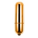 X-Basic Bullet Mini – Złoty Wibrator z 10 Trybami Prędkości