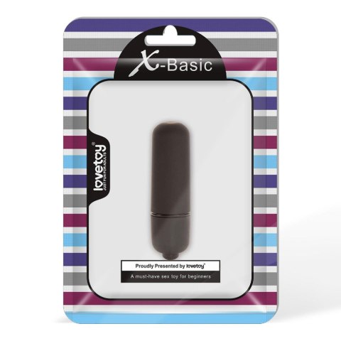 X-Basic Mini Wibrator Bullet, Fioletowy, 10 Trybów Wibracji