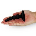 Czarny Plug Analny z Koralikami Lure Me