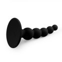 Czarny Plug Analny z Koralikami Lure Me