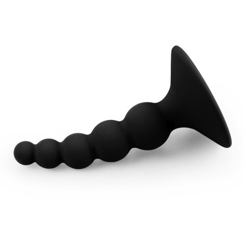Czarny Plug Analny z Koralikami Lure Me