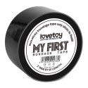 Czarna Nieprzylepna Taśma Bondage 'My First'