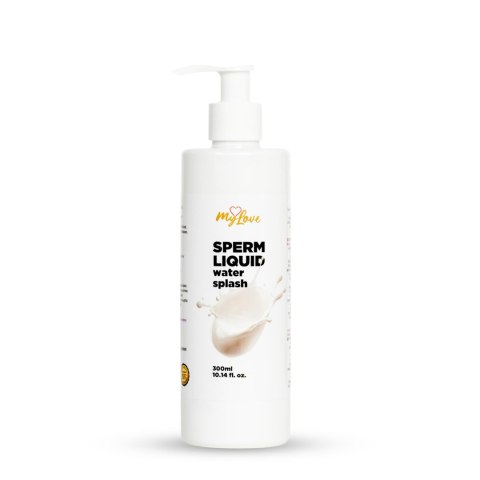 MyLove Sperm Liquid – Wodny Żel Intymny z Efektem Spermy, 300 ml