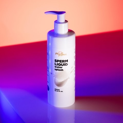 MyLove Sperm Liquid – Wodny Żel Intymny z Efektem Spermy, 300 ml