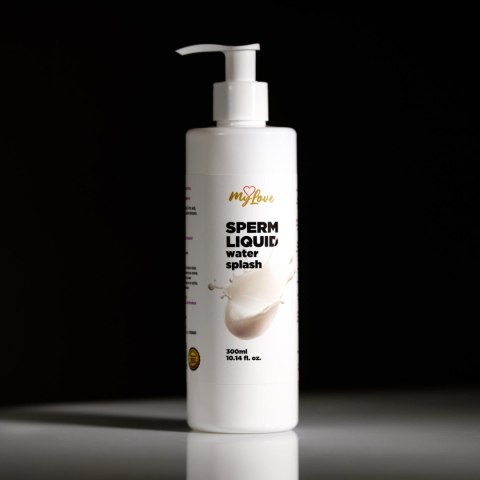 MyLove Sperm Liquid – Wodny Żel Intymny z Efektem Spermy, 300 ml