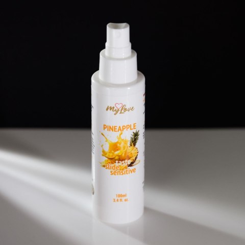 MyLove Taste Slide Sensitive - Żel intymny o smaku ananasa, 100 ml