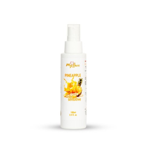 MyLove Taste Slide Sensitive - Żel intymny o smaku ananasa, 100 ml