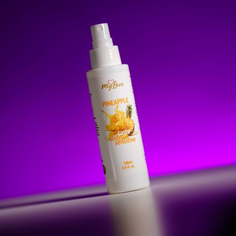 MyLove Taste Slide Sensitive - Żel intymny o smaku ananasa, 100 ml