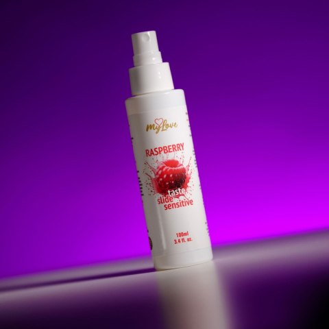 MyLove Taste-Slide Sensitive – Malinowy Żel Intymny 100 ml