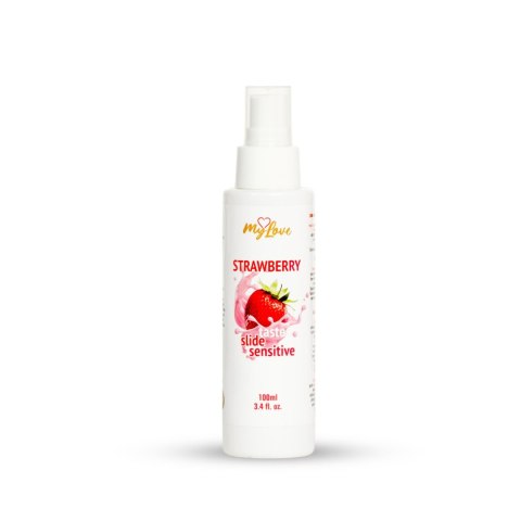 MyLove Taste-slide Sensitive – Truskawkowy żel intymny 100 ml