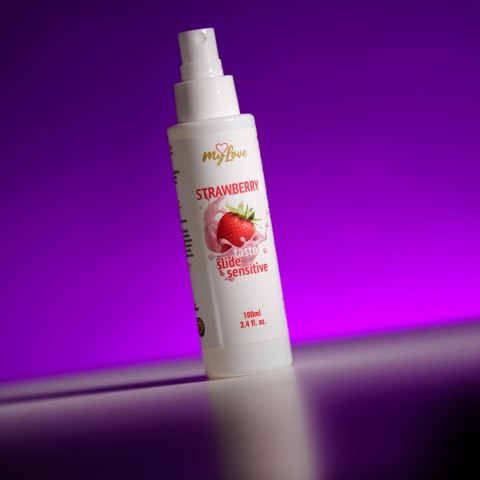 MyLove Taste-slide Sensitive – Truskawkowy żel intymny 100 ml