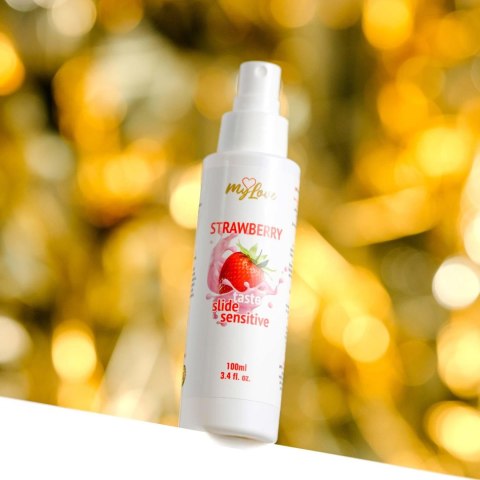 MyLove Taste-slide Sensitive – Truskawkowy żel intymny 100 ml