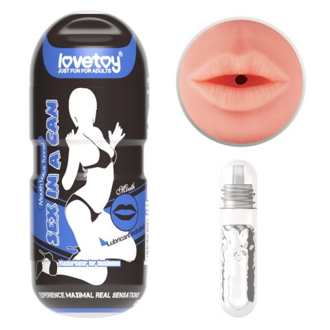 Masturbator Ustny 'Lotus Tunnel' w Eleganckiej Puszce