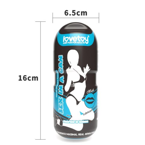 Masturbator Ustny 'Sex In A Can' Tunel Stymulacji